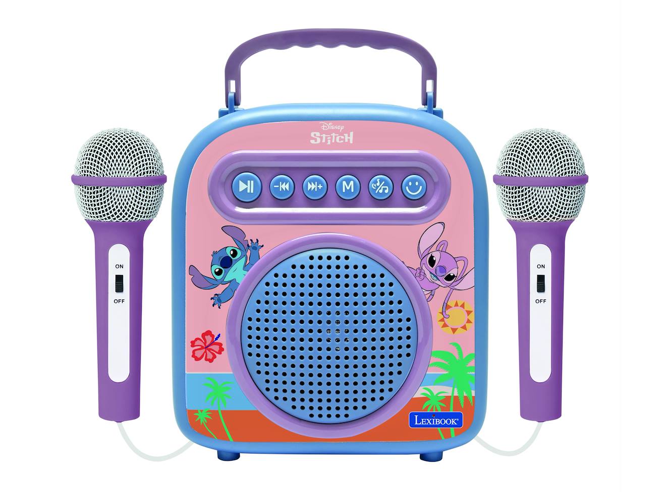 Enceinte Bluetooth Stitch Avec Micros Multicolore
