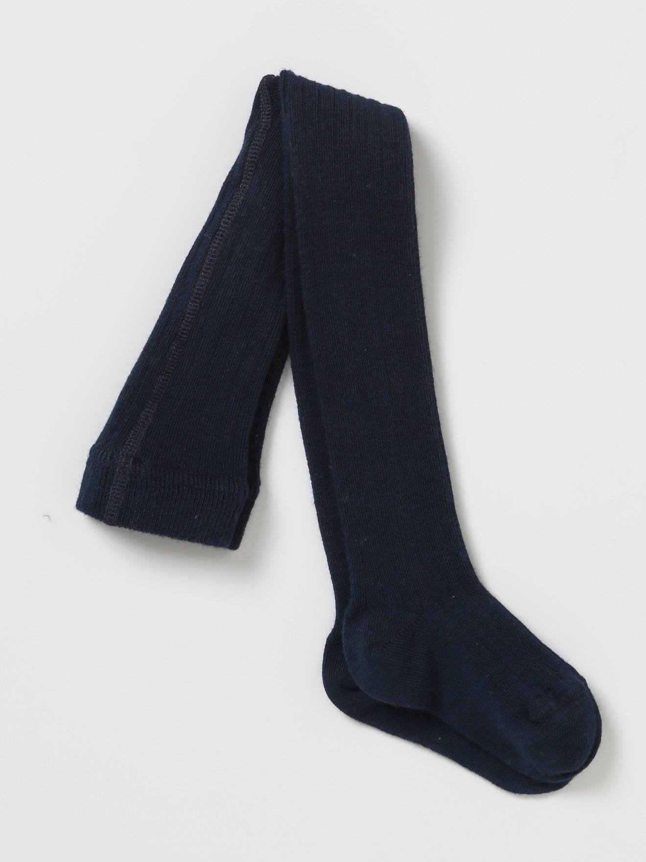 Collants En Côtes Bébé Marine