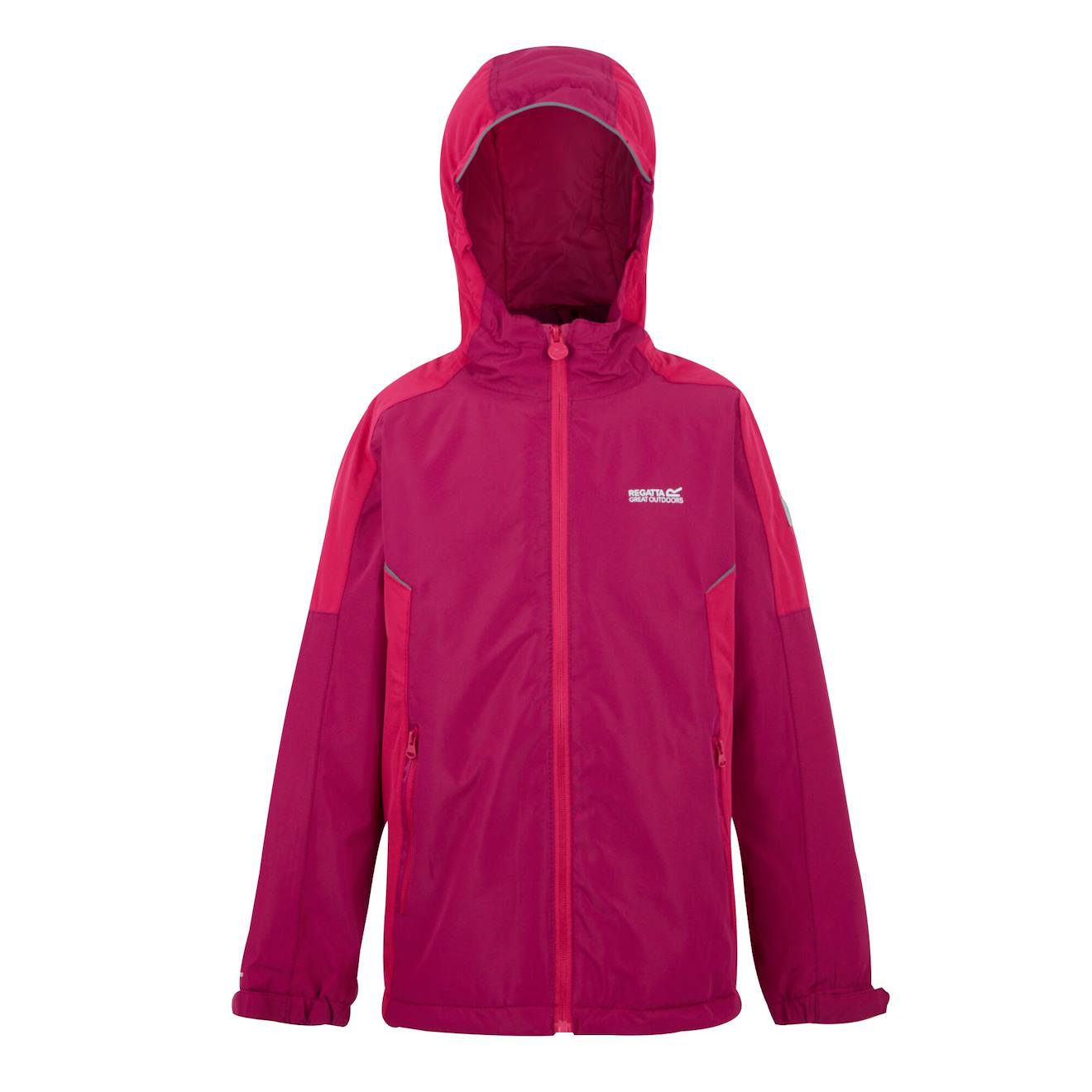 Veste Imperméable Hurdle Polyester Hurdle V Rose Baie / Rose Fluo