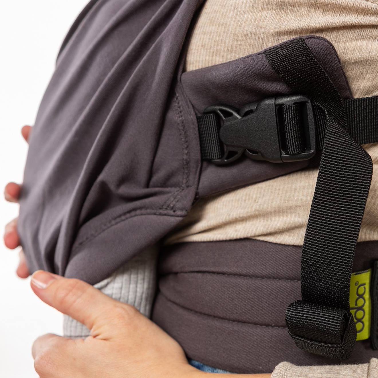 Porte-bébé Hybride Boba Bliss Charcoal Gris Foncé (Boba) - Image 2