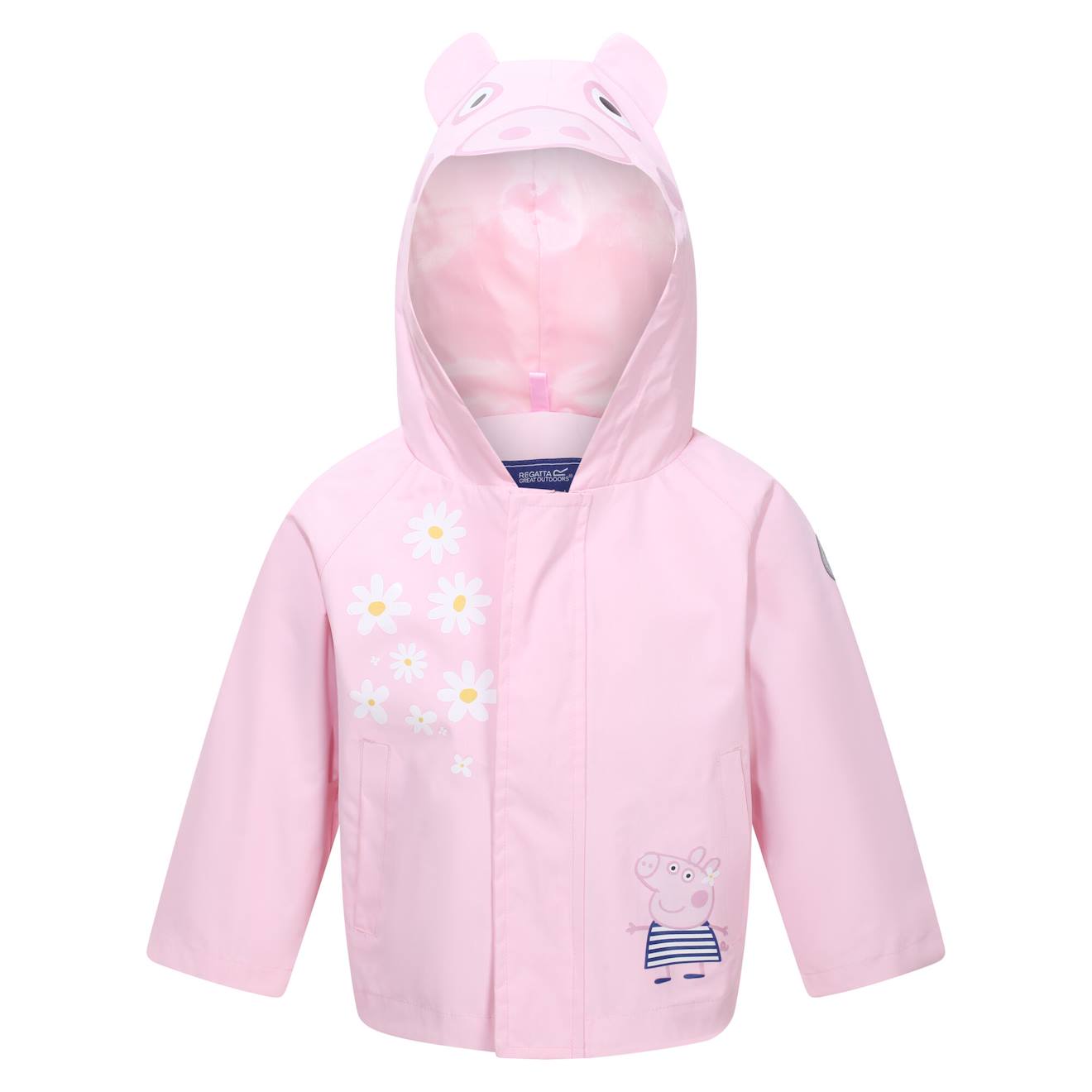 Veste Imperméable Polyester Peppa Pig Rose Clair