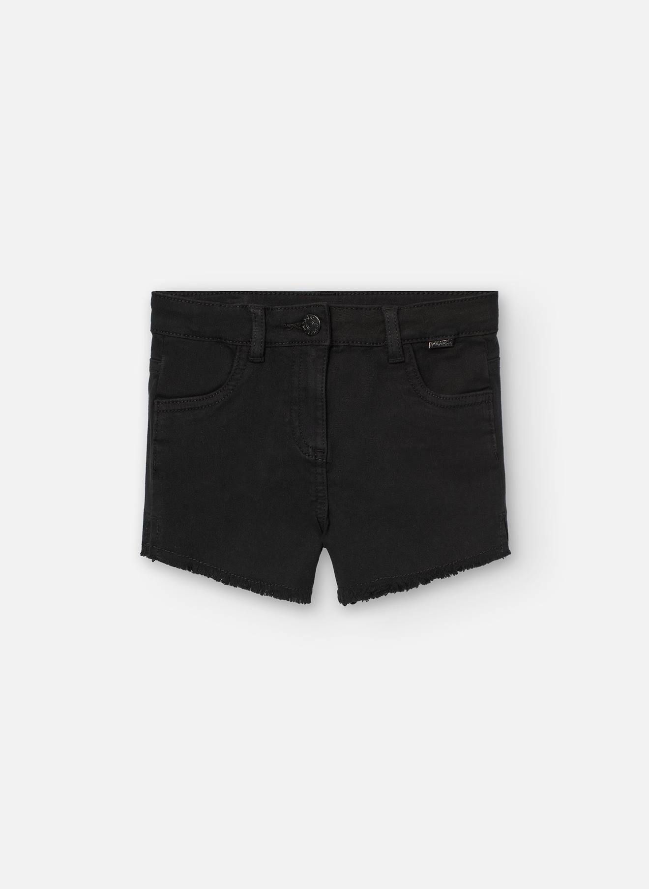 Short En Toile Noir
