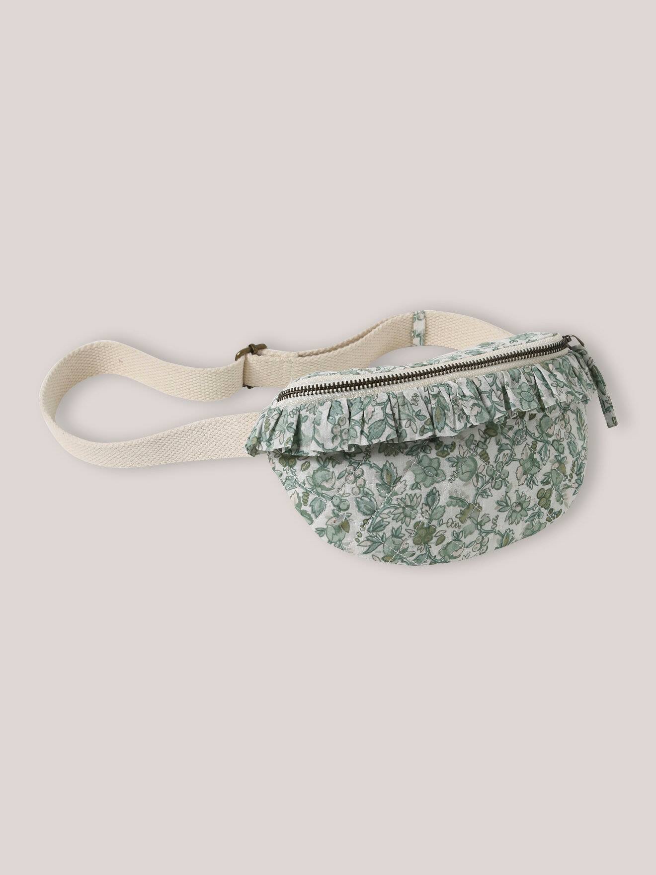 Sac Banane Fille Imprimé Mireille Bleu