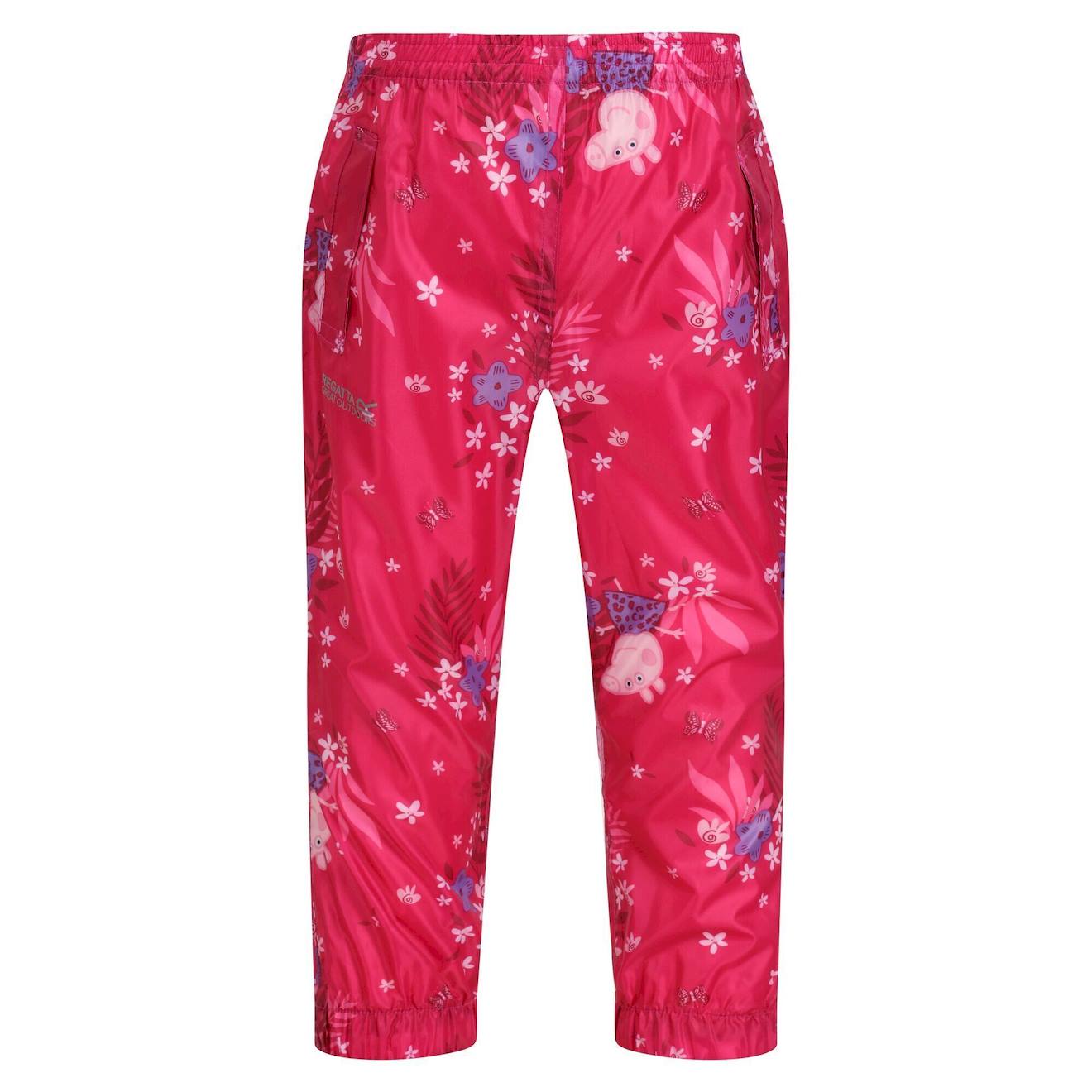 Pantalon De Pluie Polyester Peppa Pig Pack It Rose Bonbon
