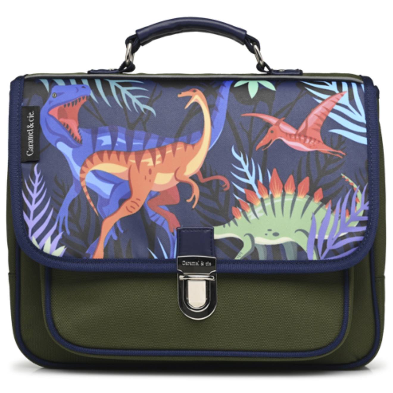 Cartable A4 Maternelle Vert, Bleu, Marron