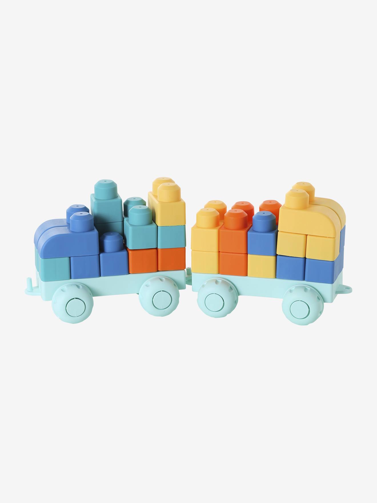 Set de 58 briques de construction multicolore (Vertbaudet) - Image 1