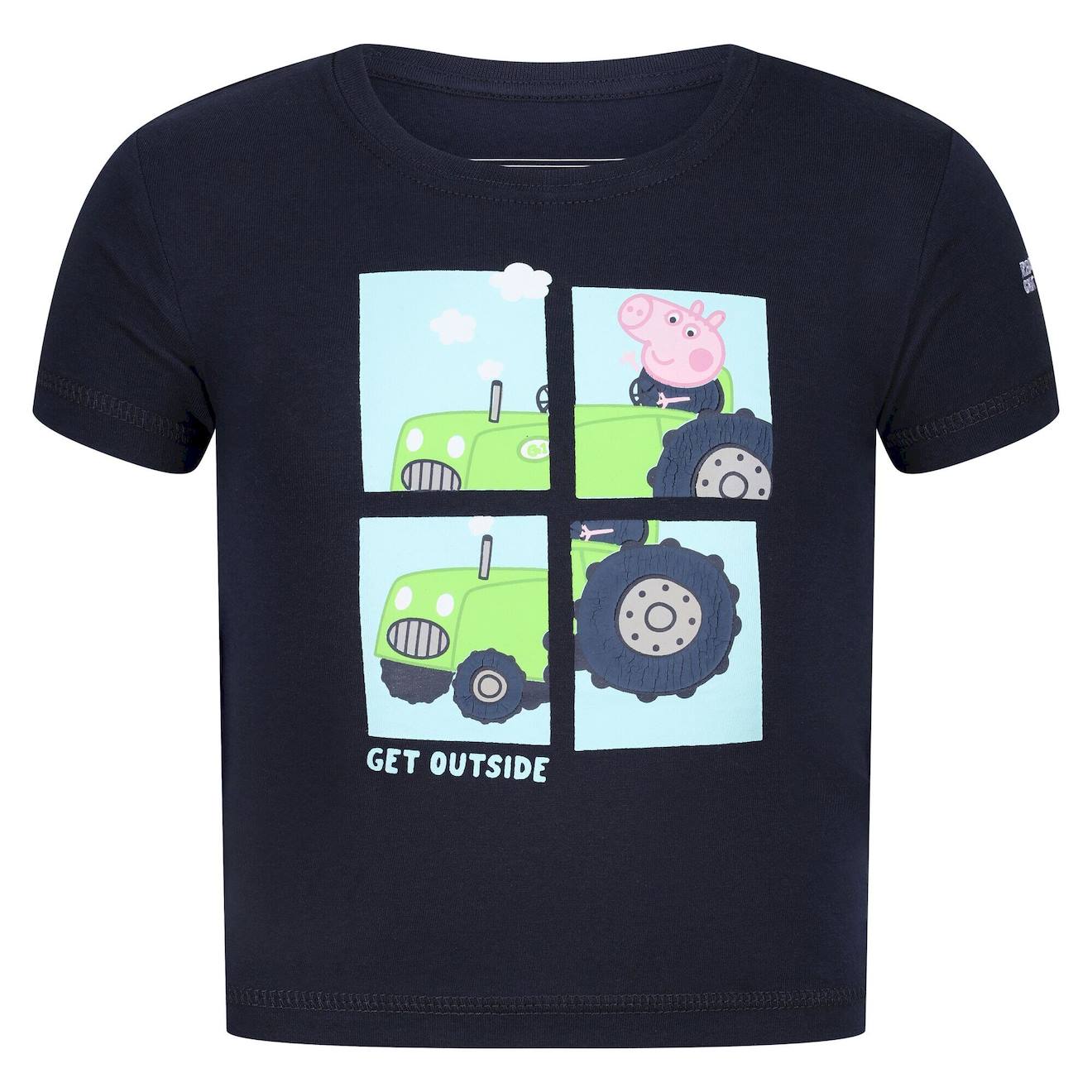 T-shirt Coton Peppa Pig Bleu Marine