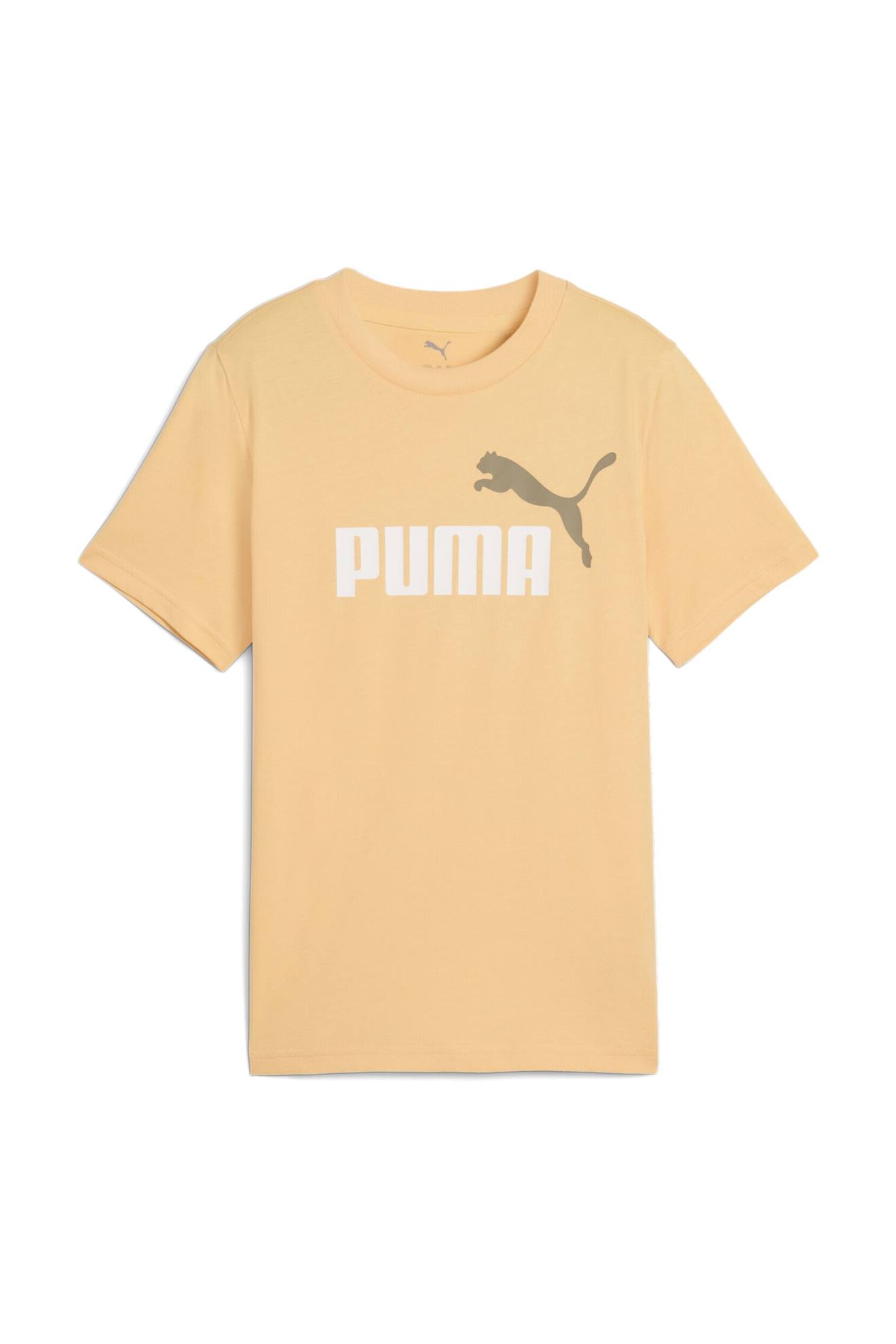 T-shirt Manches Courtes Orange Clair