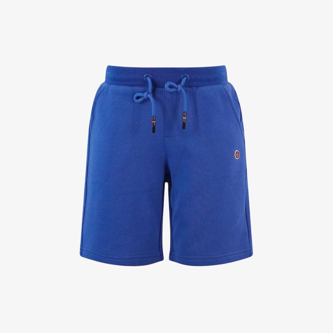 Short Junior En Molleton Bleu Roi