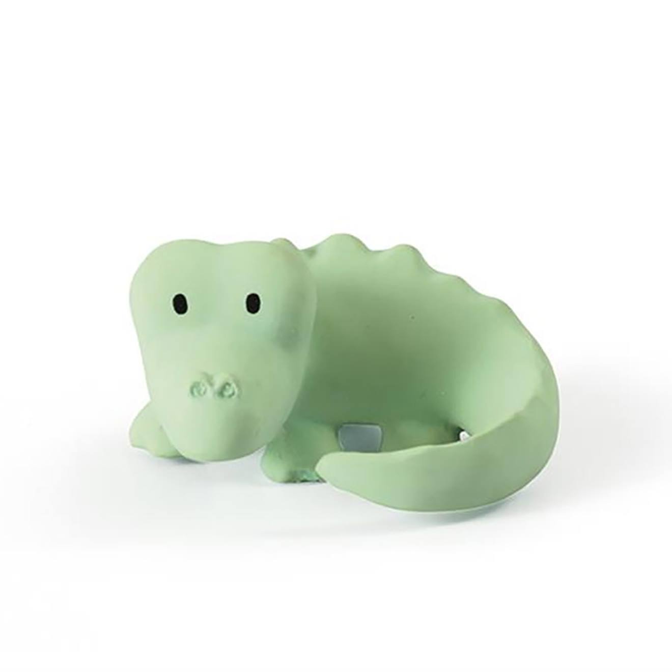 Crocodile En Caoutchouc Naturel Vert