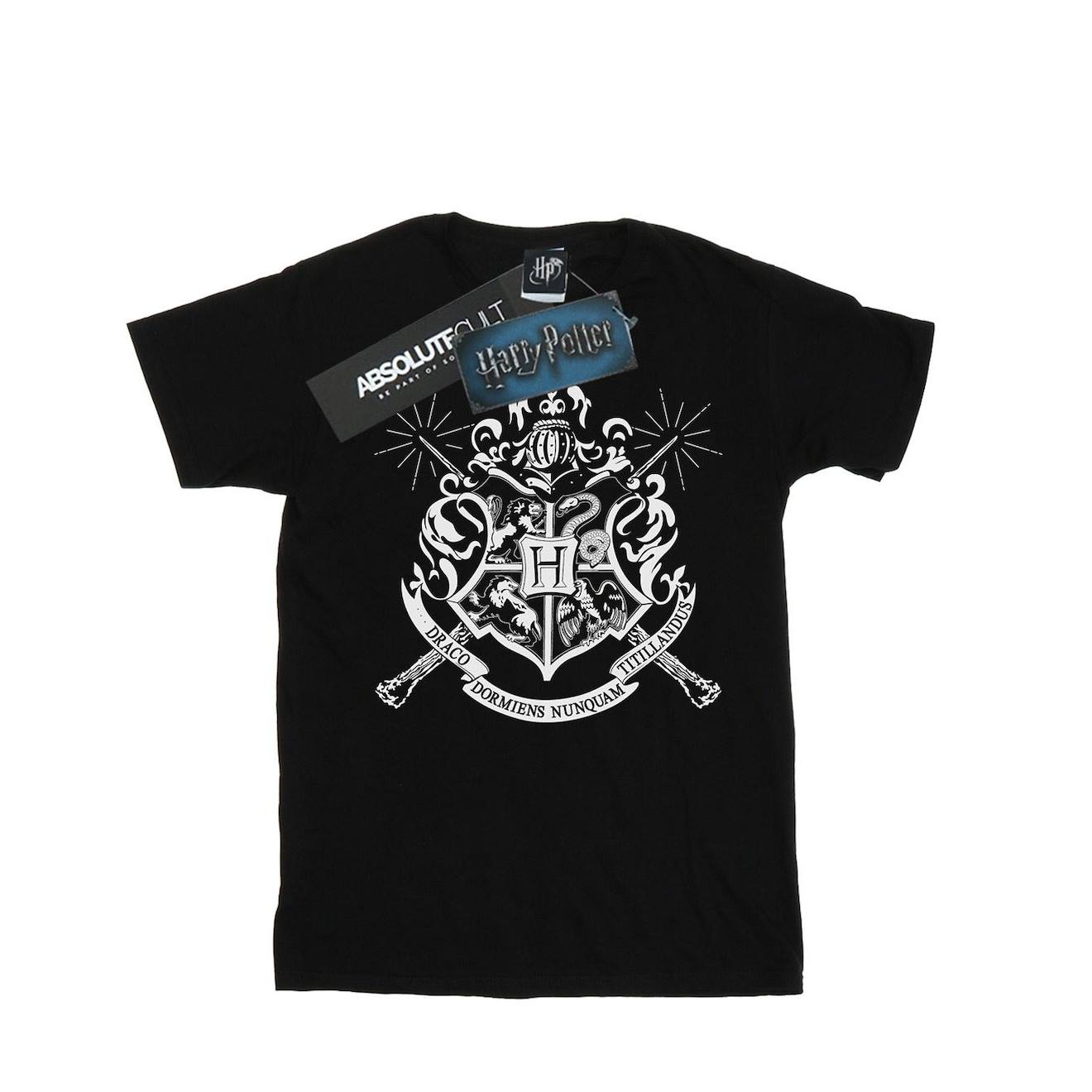 T-shirt Coton Harry Potter Noir