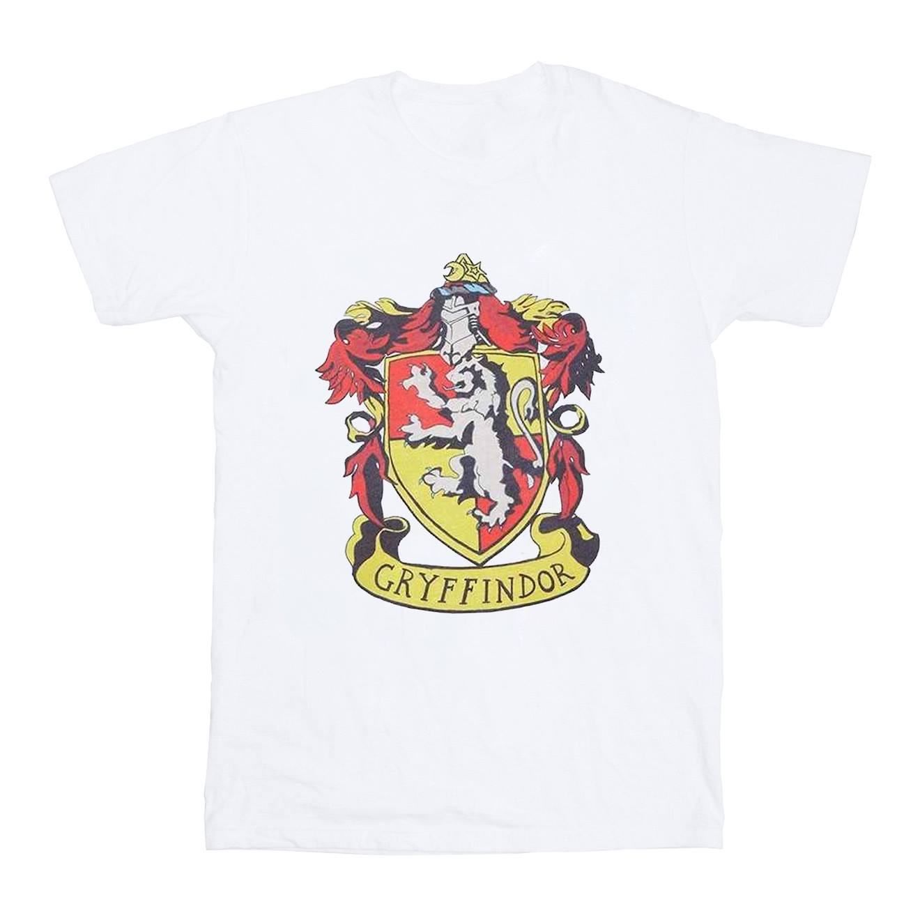 T-shirt En Coton Peigné De Qualité Supérieure Harry Potter Blanc