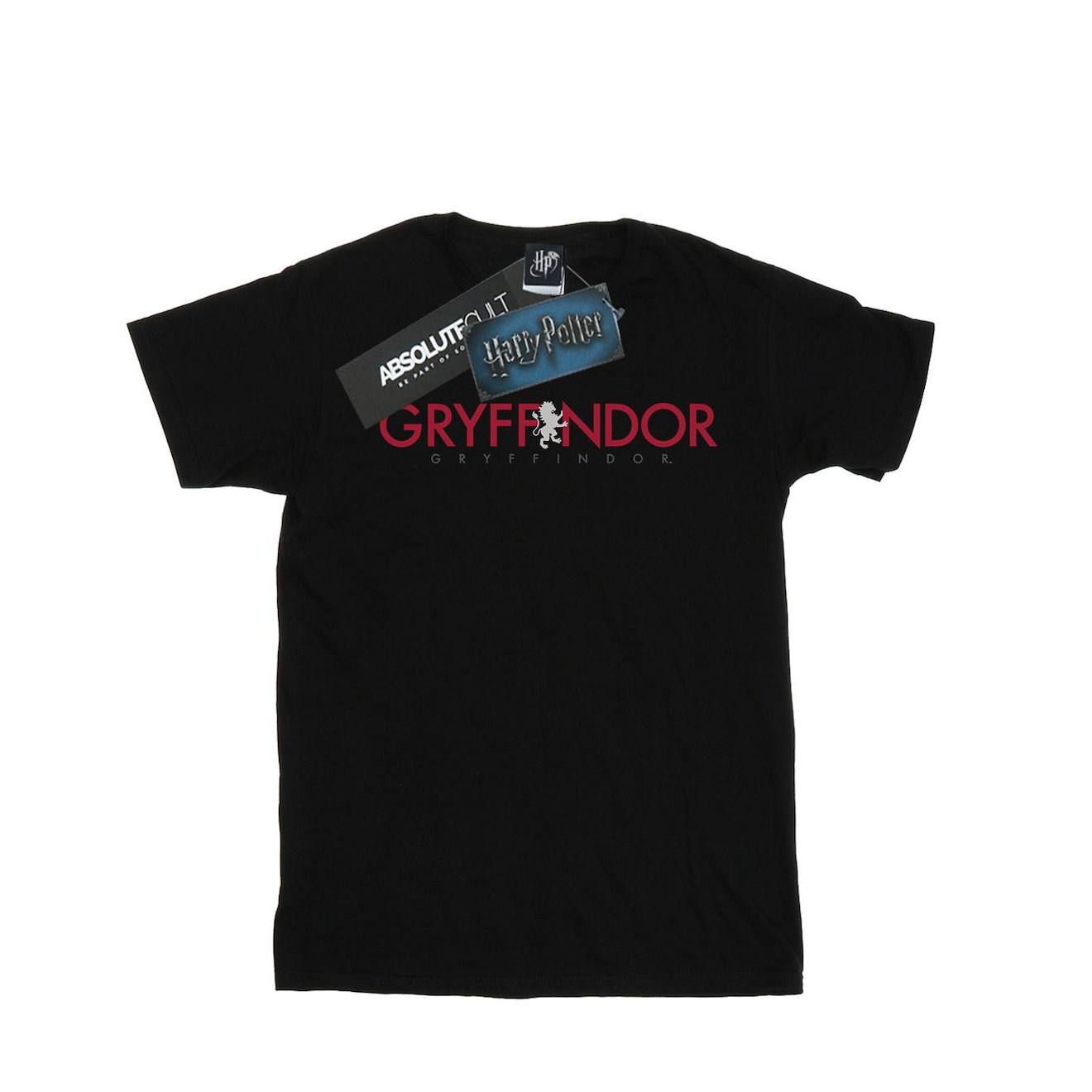 T-shirt Coton Harry Potter Gryffindor Noir