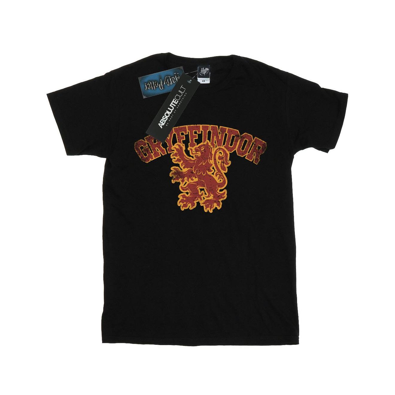 T-shirt Coton Harry Potter Gryffindor Noir