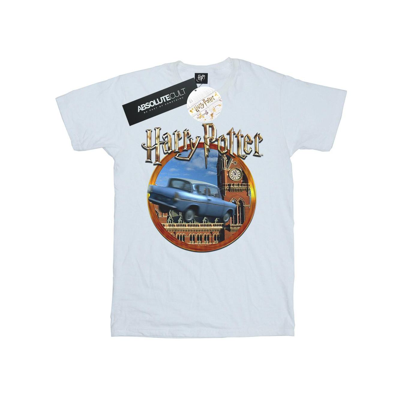 T-shirt Coton Harry Potter Blanc