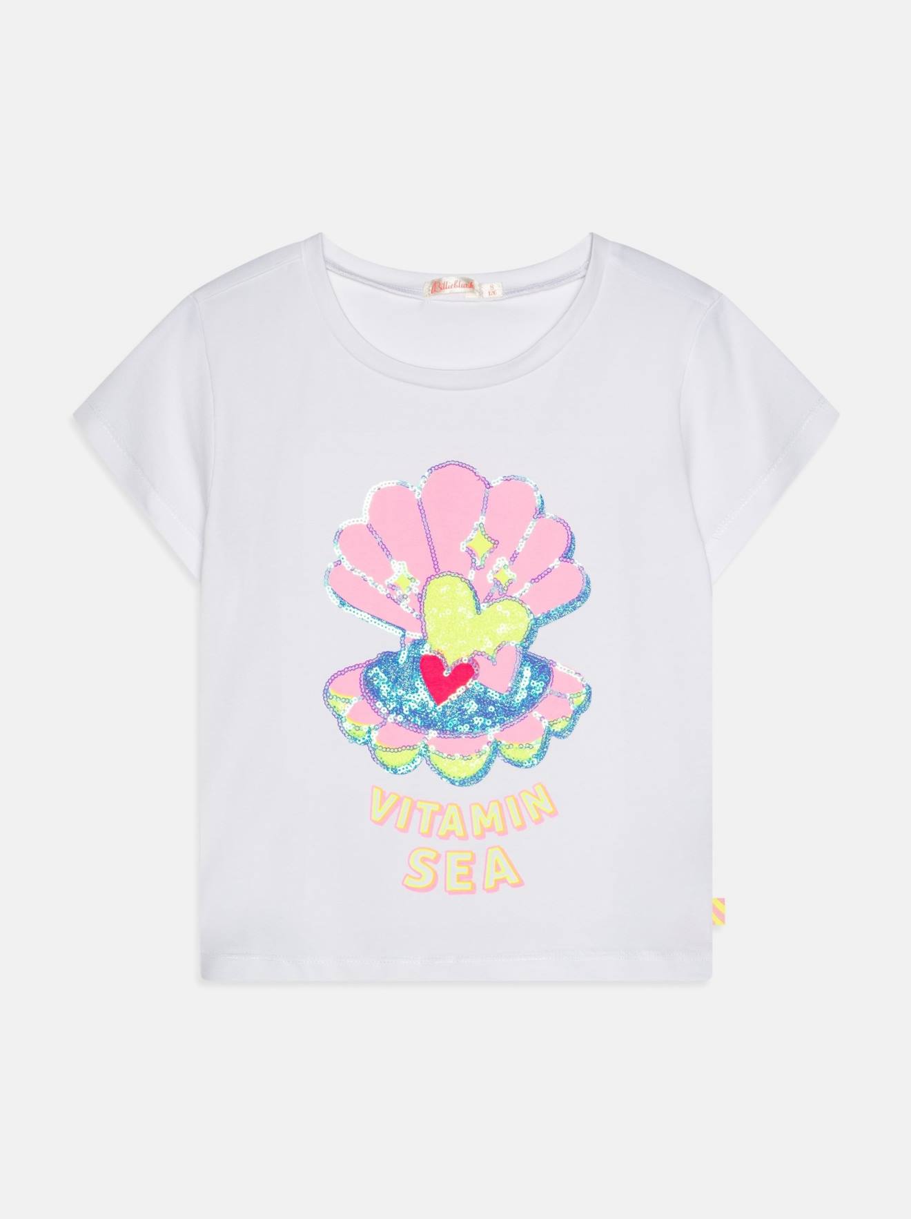 T-shirt Col Rond Blanc