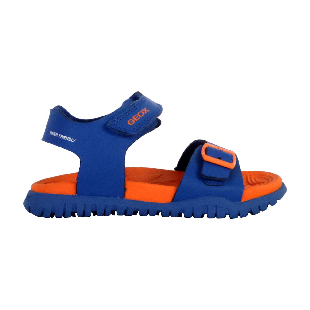 Sandales À Scratch Royal Orange