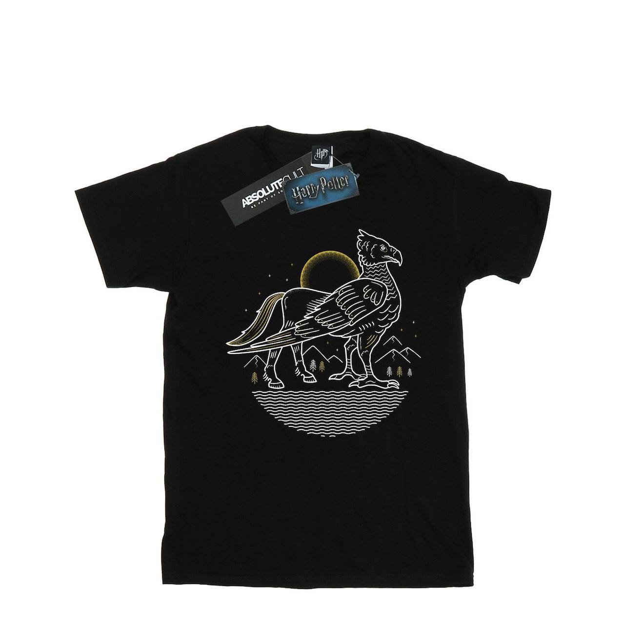 T-shirt Coton Harry Potter Noir