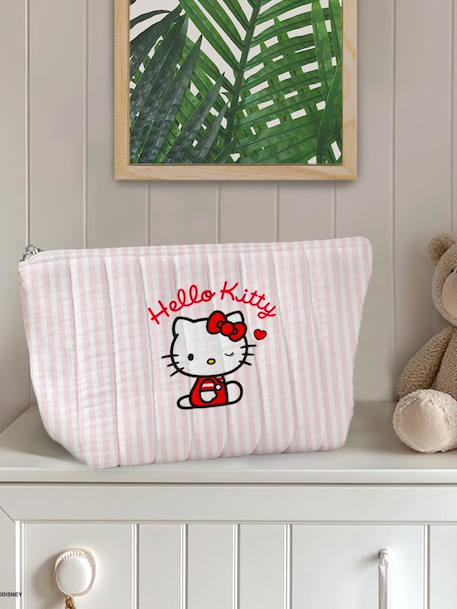 Fille-Trousse de toilette rayée Hello Kitty