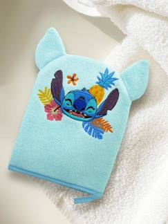 Puériculture-Gant de toilette Disney ludique brodé tête de Stitch