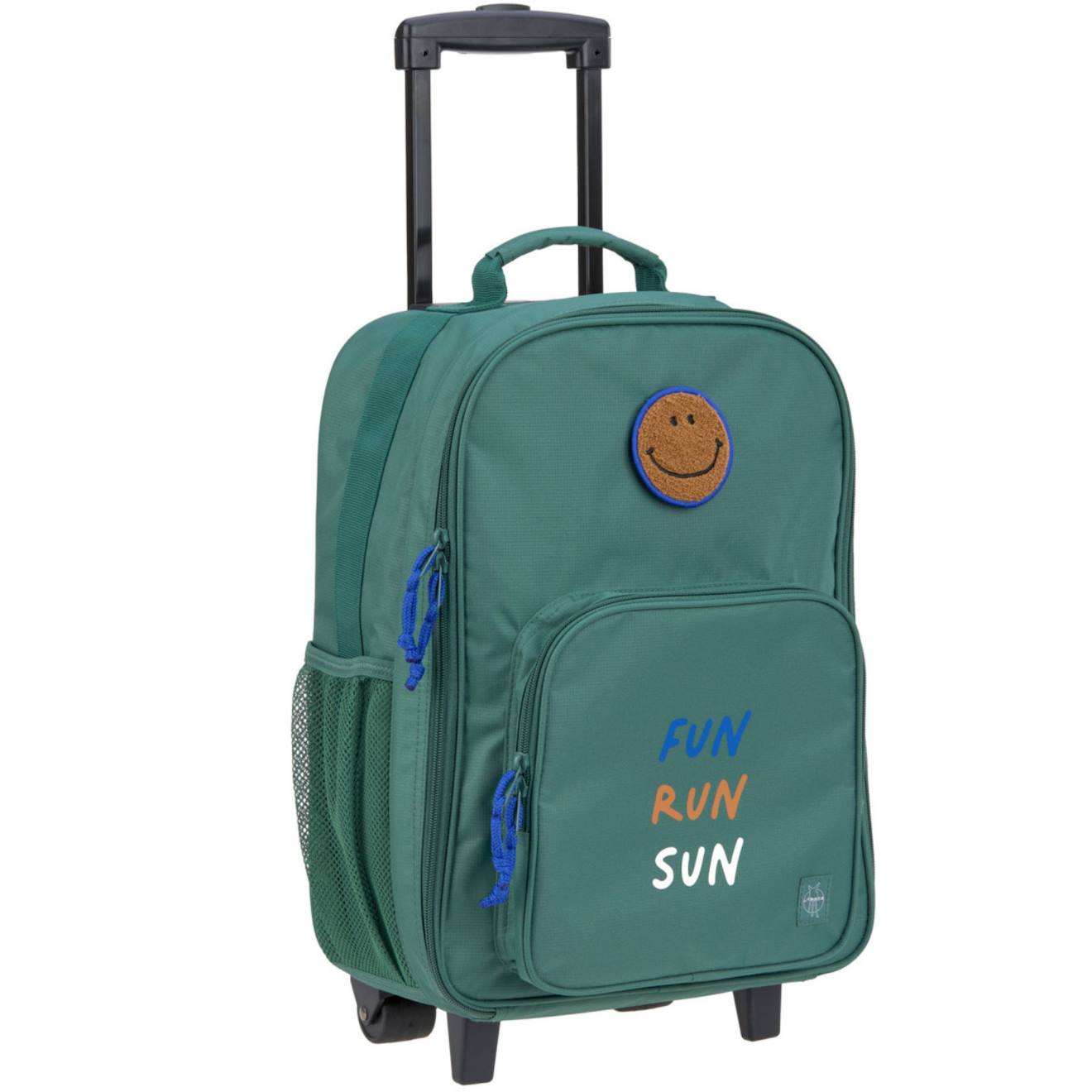 Valise À Roulettes Bus Adventure Vert Foncé