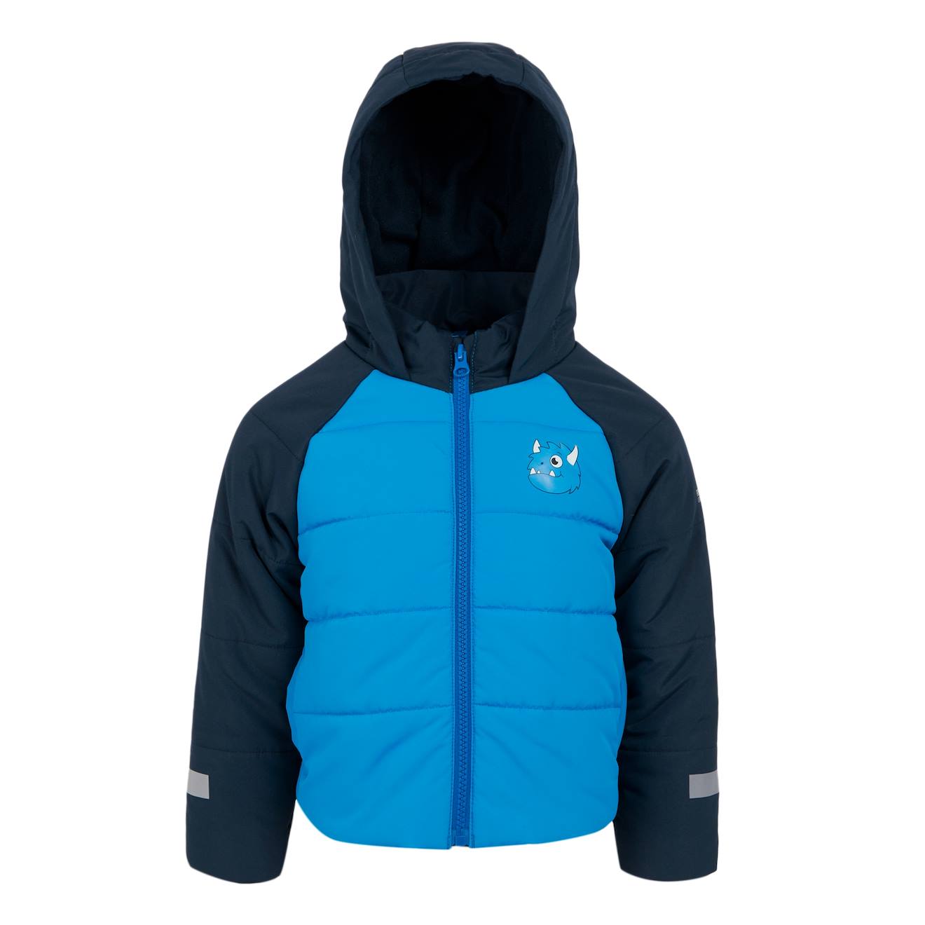 Veste Matelassée Polyester Animal Bleu Mer