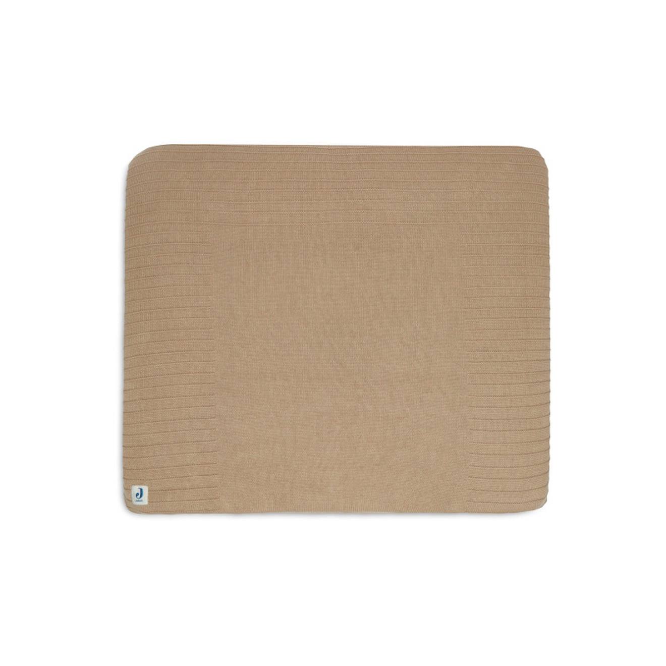 Housse Matelas À Langer Pure Knit Coton Gots Biscuit
