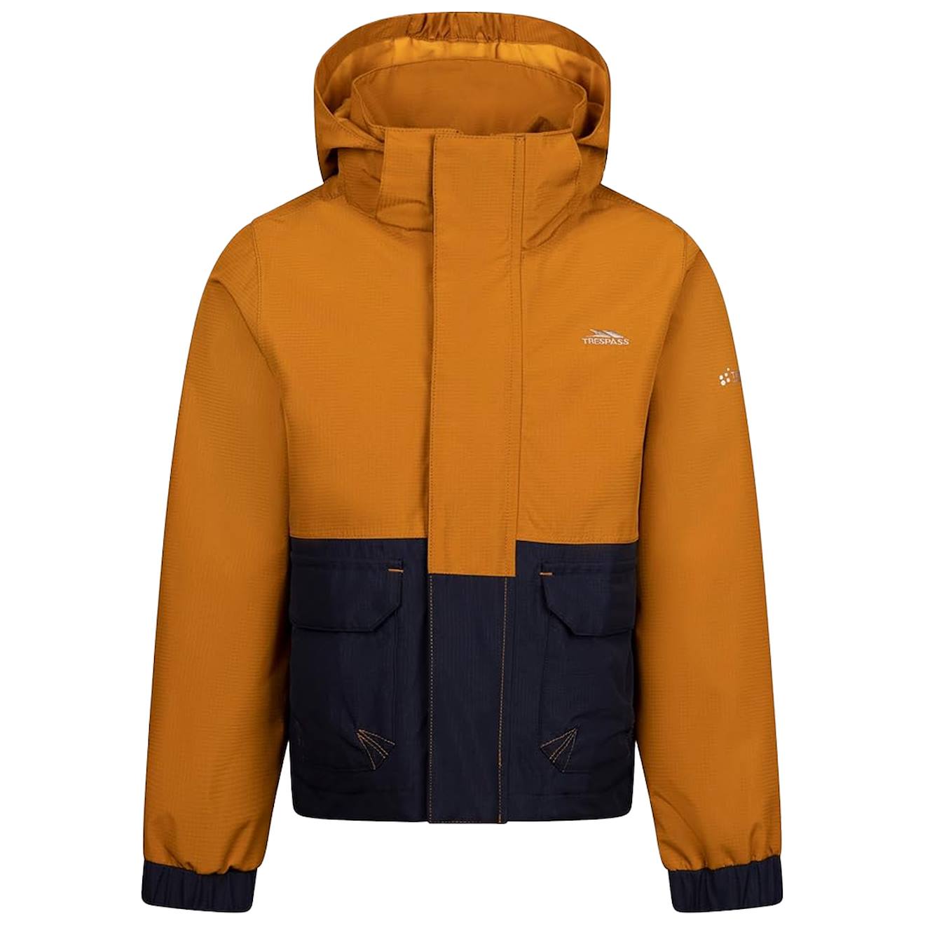 Veste Imperméable Synthétique Zeppe Rouge Orangé