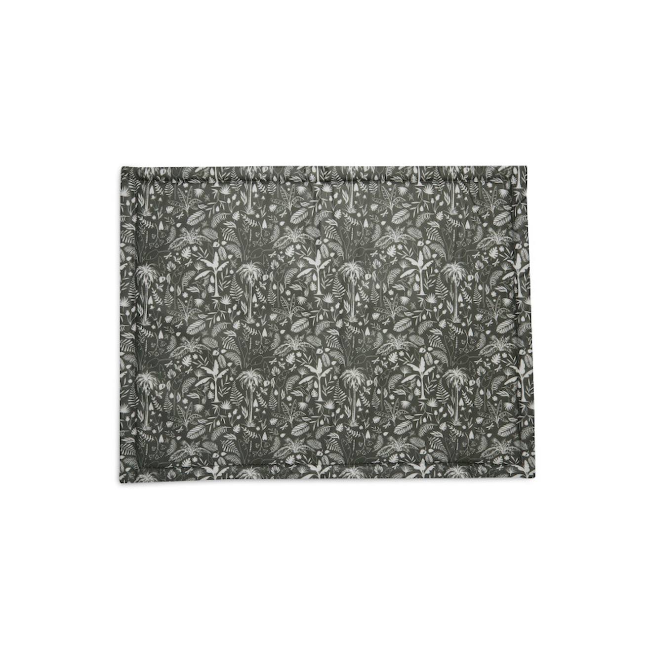 Tapis De Parc Plastifié Vert Feuilles