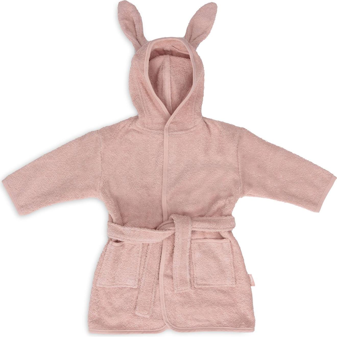 Peignoir Enfant En Coton Rose