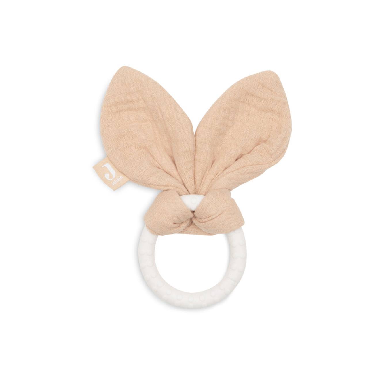 Anneau De Dentition Bunny Ears En Coton Et Silicone Moonstone