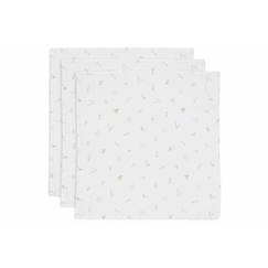 Puériculture-Lot de 3 langes gaze de coton