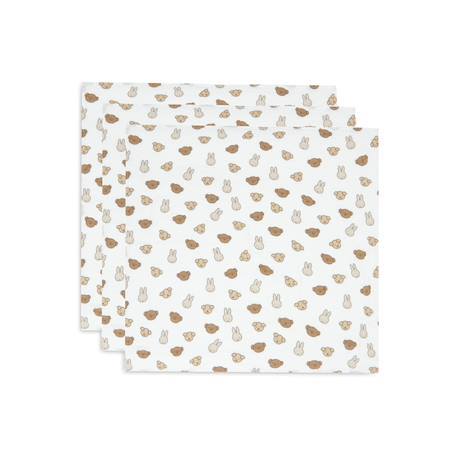 Jollein - Lot De 3 Langes Gaze De Coton Miffy