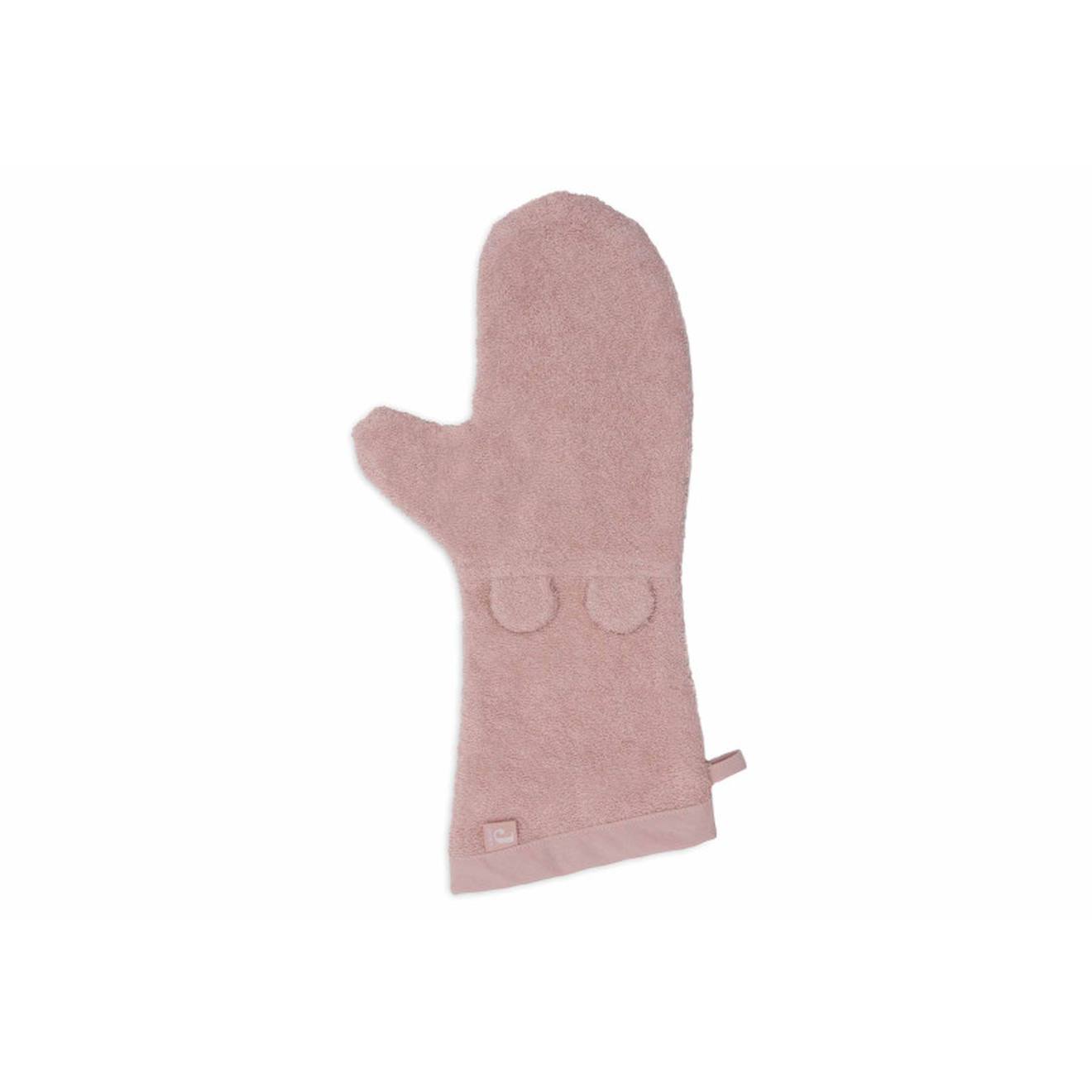 Gant De Toilette Éponge En Coton Rose Sauvage