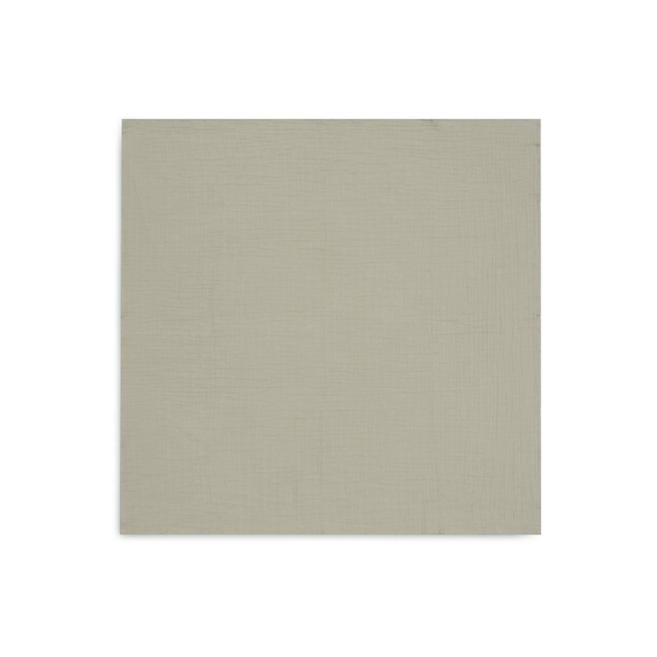 Lot De 4 Langes Gaze De Coton Vert Olive