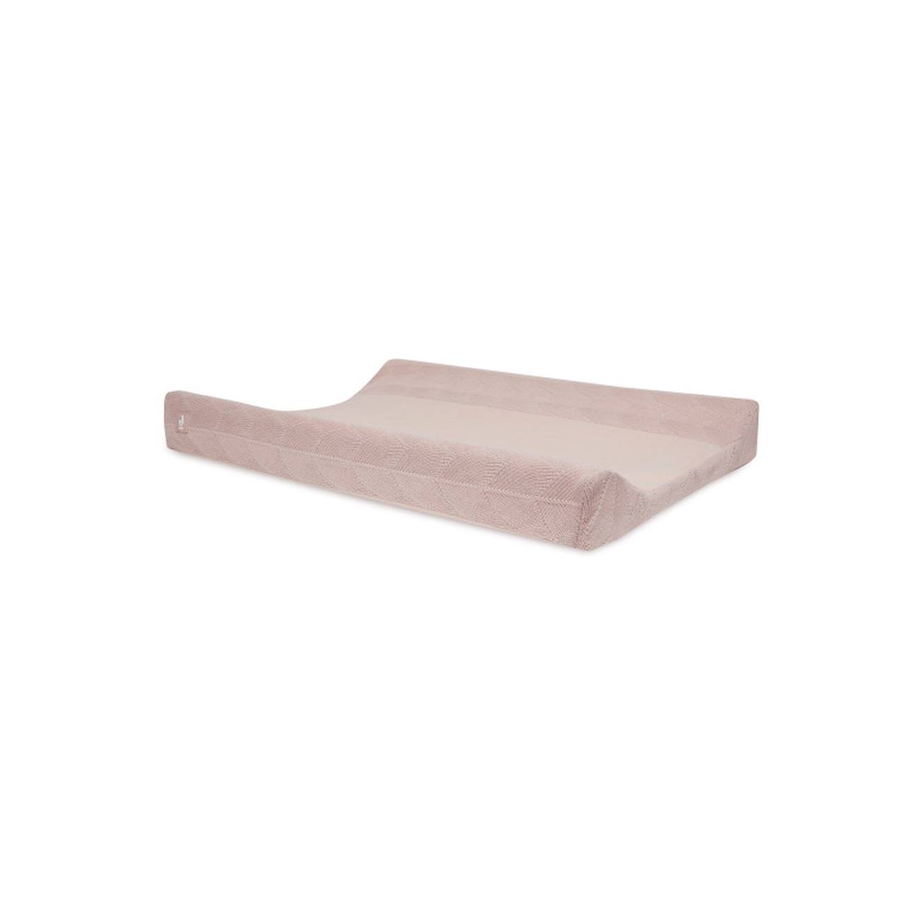 Housse Matelas À Langer Shell Knit Coton Gots Rose Sauvage