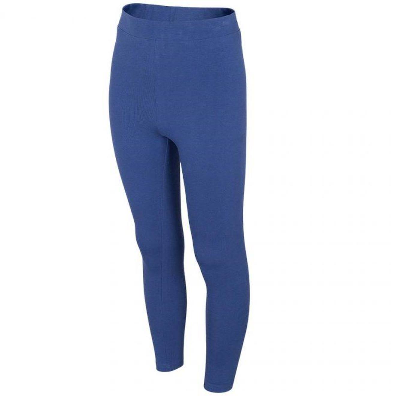 Legging Coton Bleu