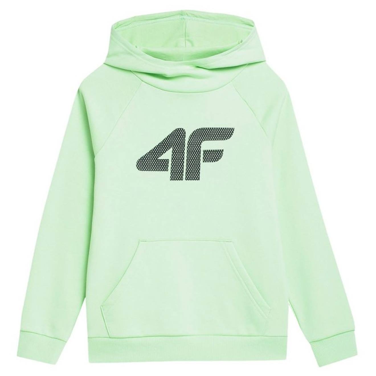 Sweat À Capuche Coton Vert