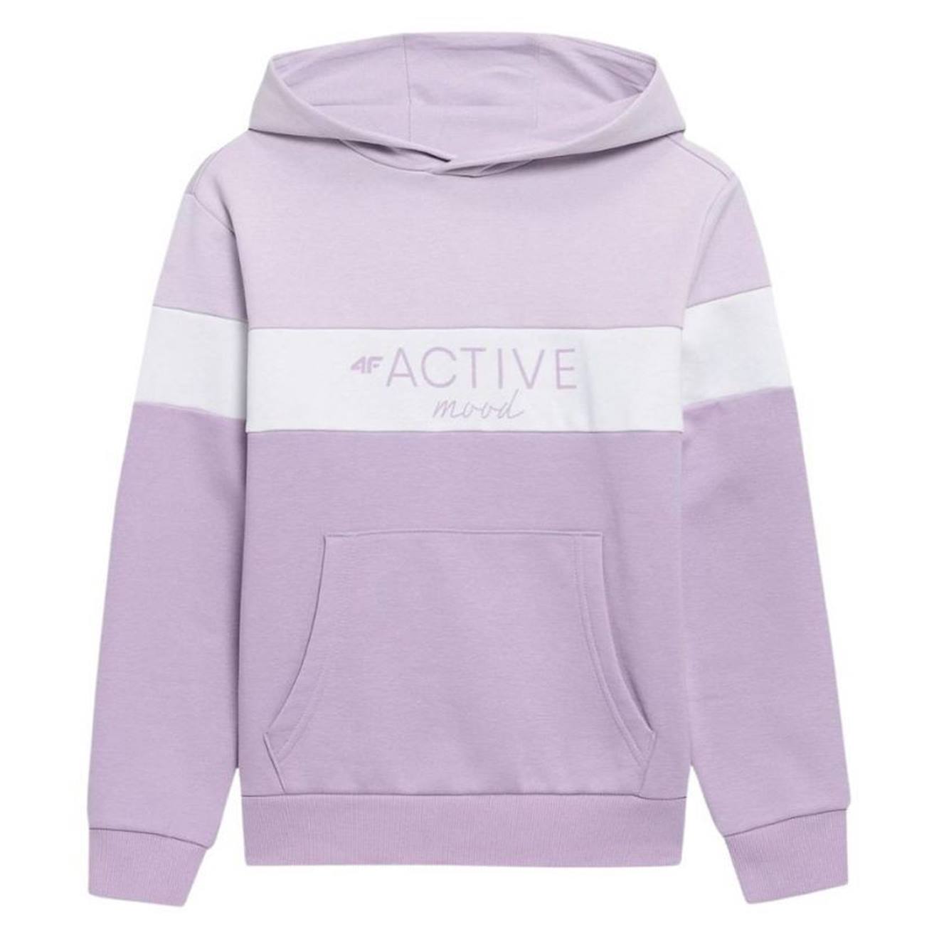 Sweat Coton Violet Clair