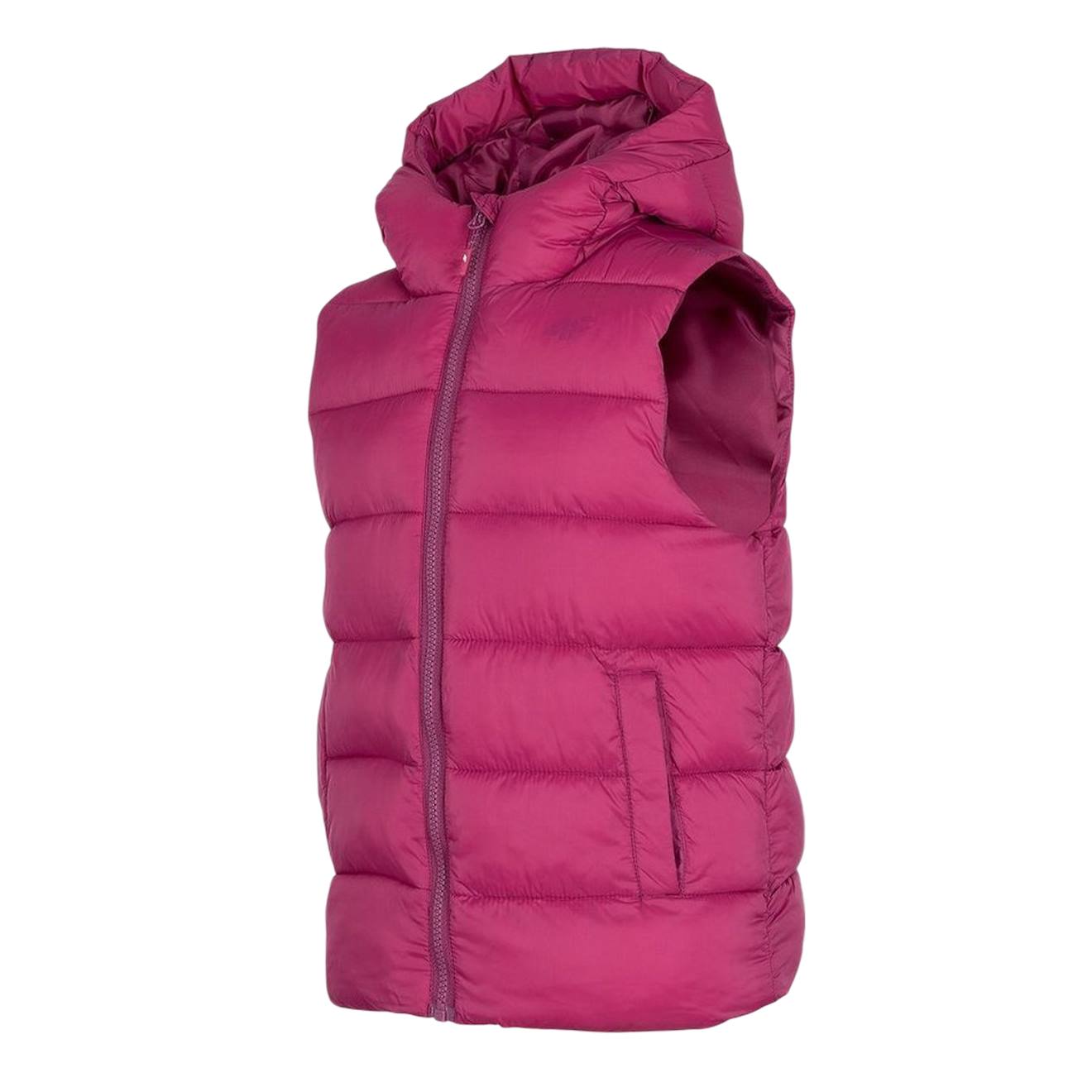 Veste Sans Manches Polyamide Rose