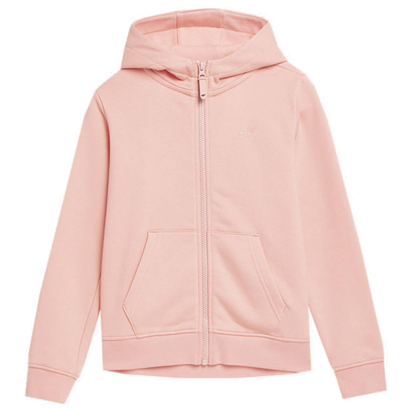Veste À Capuche Coton Rose