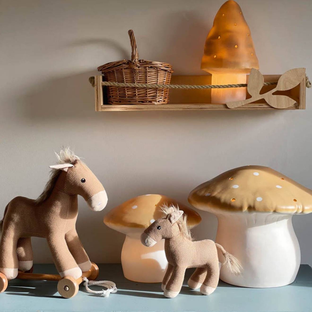 Petite Lampe Veilleuse Champignon Blanc, Beige (Egmont Toys) - Image 3