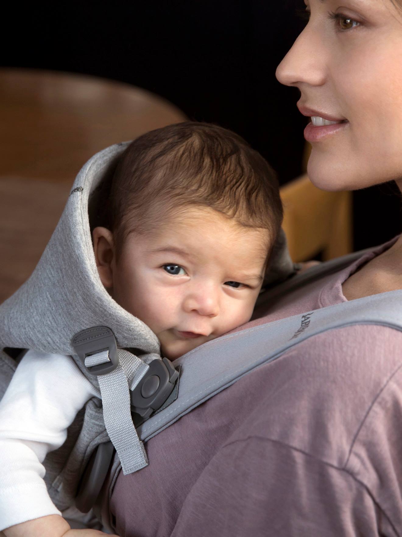 Babybjorn - Pack Premium nouveau-né Gris clair, Jersey 3D - berceau évolutif,  transat et porte-bébé