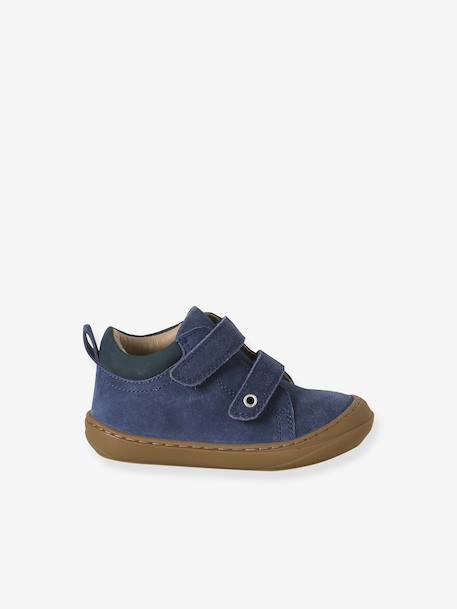 Chaussures premiers pas bébé velcro beige+bleu+bleu électrique+bleu jean+chocolat+lot beige+lot marron+lot vert+marron+ocre+vert+vert sauge 11 - vertbaudet enfant 
