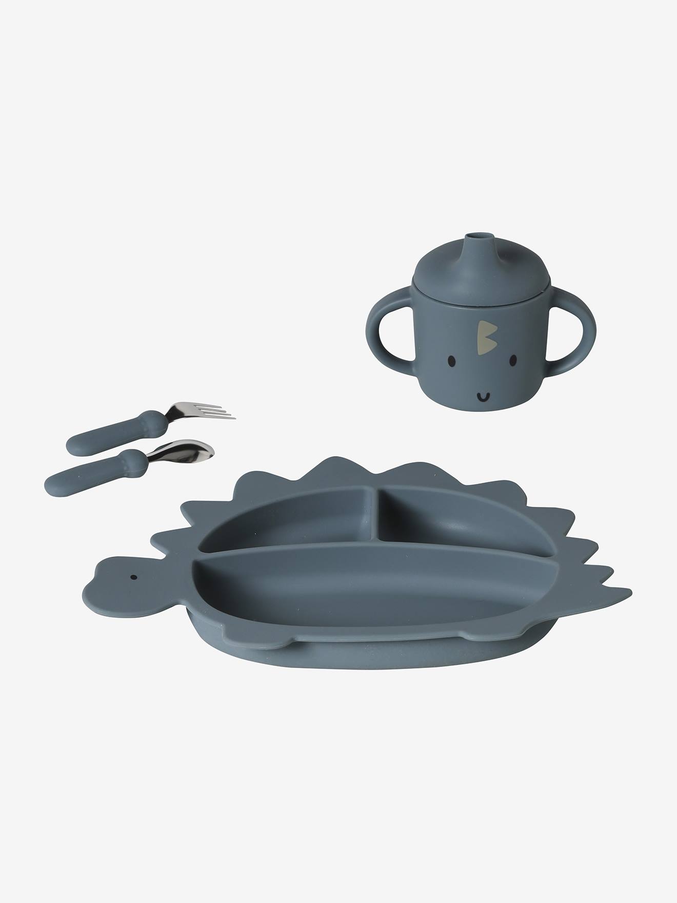 Set repas silicone minisaurus