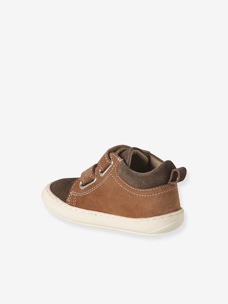 Chaussures premiers pas bébé velcro beige+bleu+bleu électrique+bleu jean+chocolat+lot beige+lot marron+lot vert+marron+ocre+vert+vert sauge 37 - vertbaudet enfant 