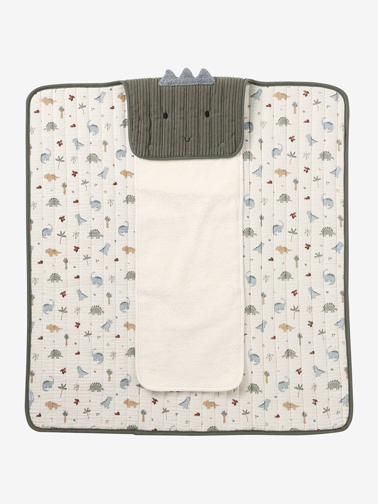 Tapis à langer de voyage minisaurus (Vertbaudet) - Image 1