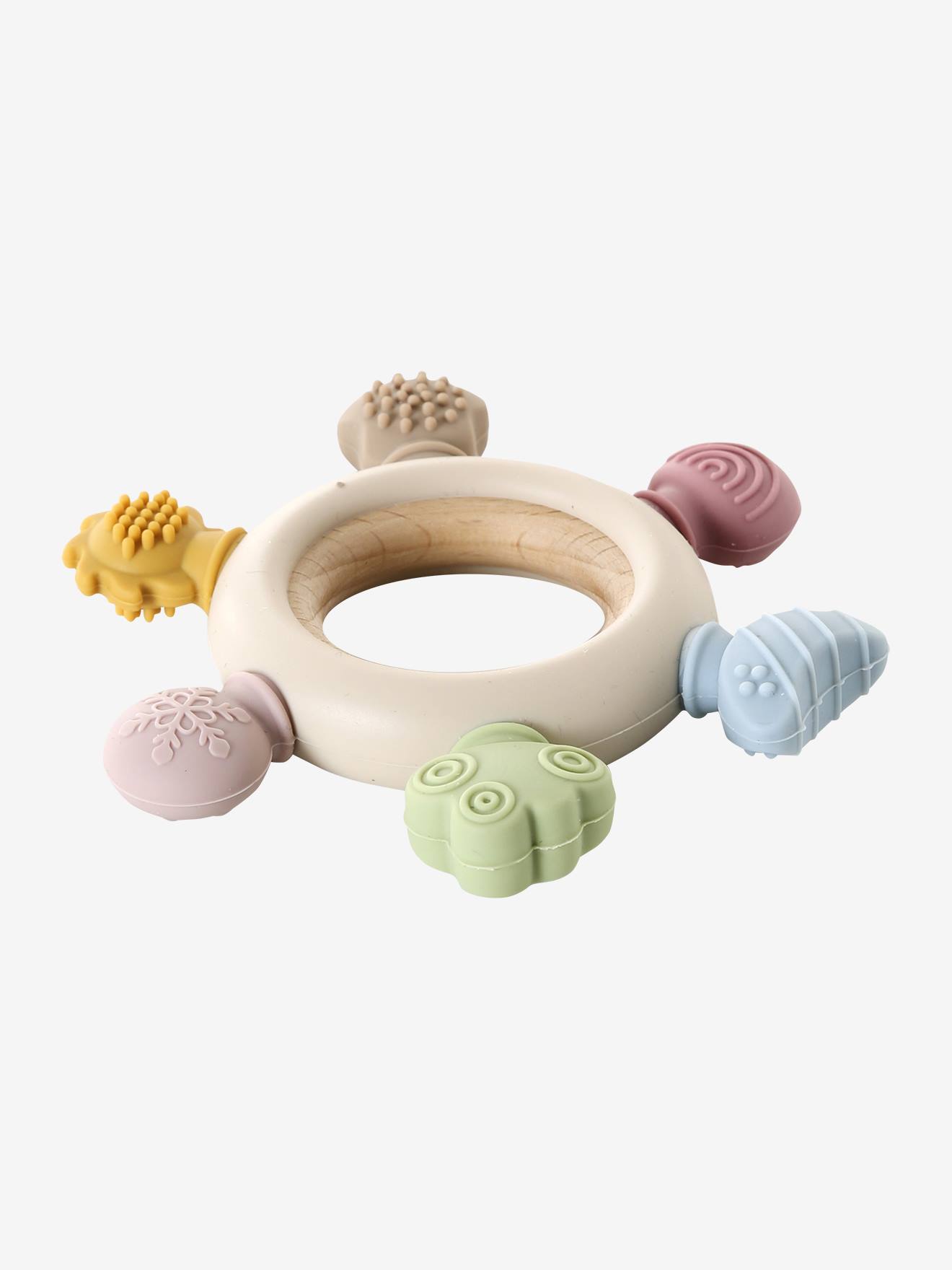 Anneau de dentition sensoriel en bois FSC® bois (Vertbaudet) - Image 2