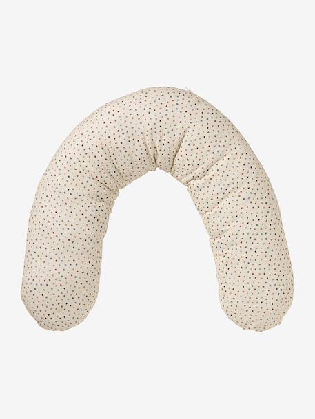 Vertbaudet - Coussin d'allaitement + housse de protection Bio Collection minisaurus