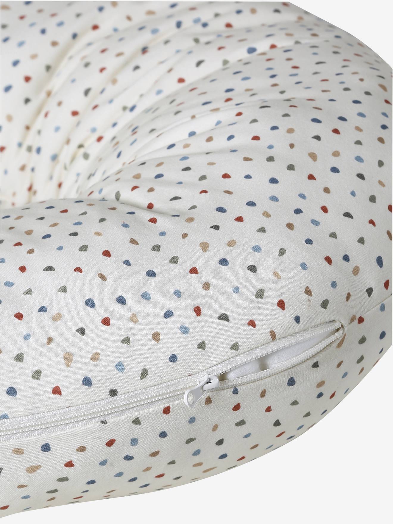 Coussin d'allaitement + housse de protection Bio Collection minisaurus (Vertbaudet) - Image 1